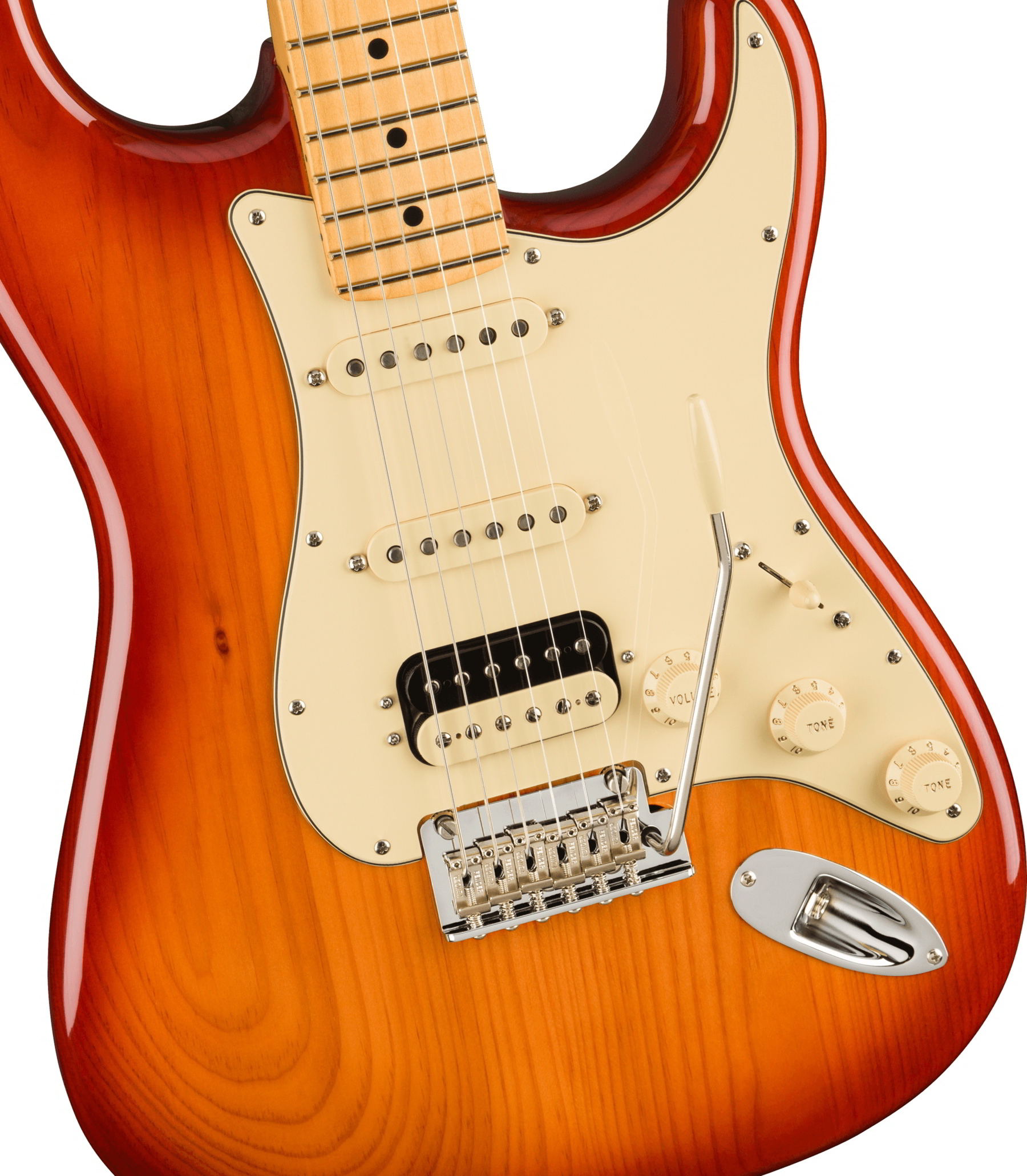 American Professional II Stratocaster HSS, Maple Fingerboard, Sienna Sunburst追加画像 American Professional II Stratocaster HSS, Maple Fingerboard, Sienna Sunburst追加画像
