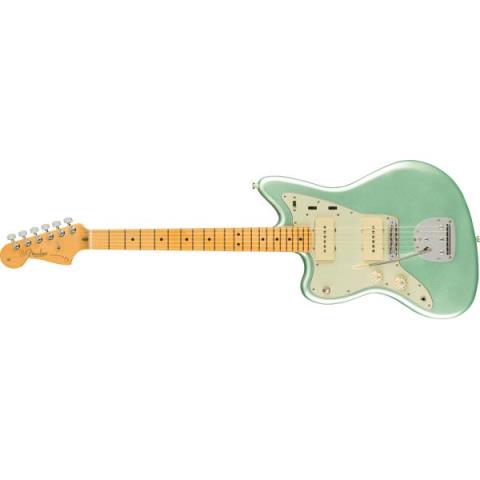Fender-ジャズマスターAmerican Professional II Jazzmaster Left-Hand, Maple Fingerboard, Mystic Surf Green