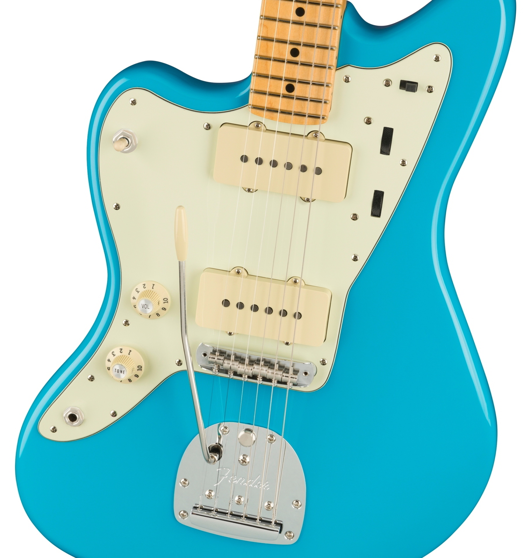 American Professional II Jazzmaster Left-Hand, Maple Fingerboard, Miami Blue追加画像 American Professional II Jazzmaster Left-Hand, Maple Fingerboard, Miami Blue追加画像