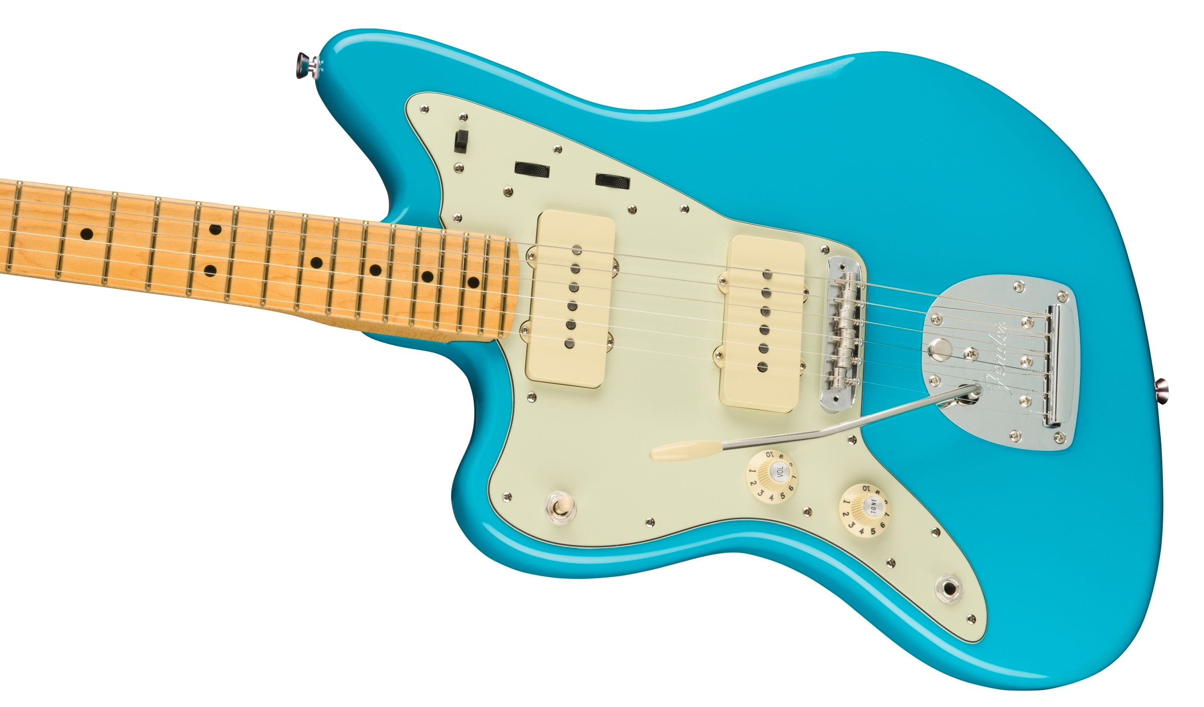 American Professional II Jazzmaster Left-Hand, Maple Fingerboard, Miami Blue追加画像 American Professional II Jazzmaster Left-Hand, Maple Fingerboard, Miami Blue追加画像