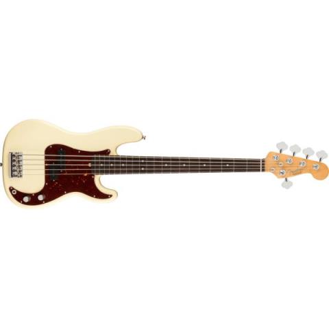 Fender-プレシジョンベースAmerican Professional II Precision Bass V, Rosewood Fingerboard, Olympic White