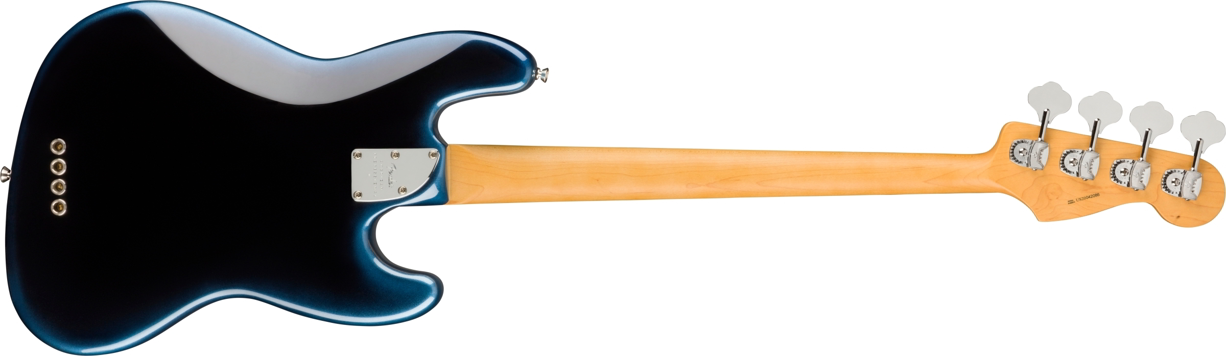 American Professional II Jazz Bass Left-Hand, Rosewood Fingerboard, Dark Night背面画像