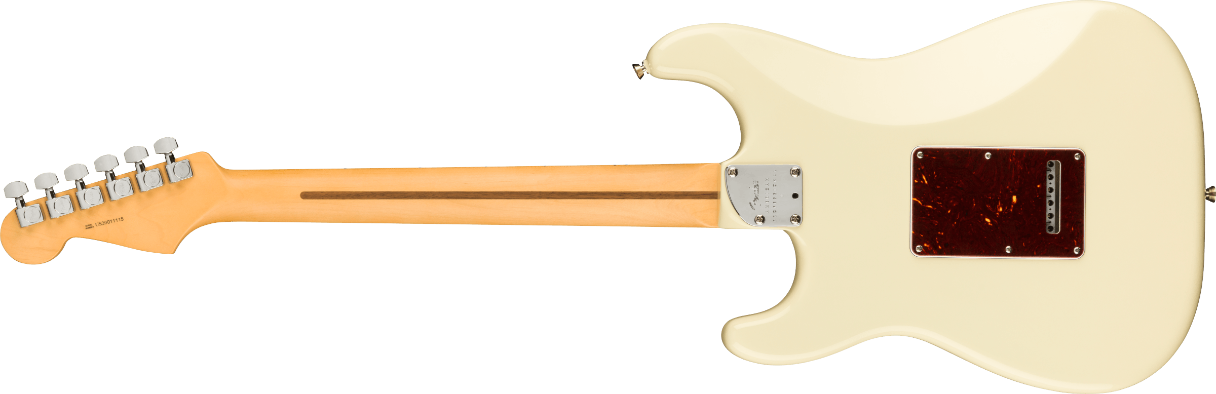 American Professional II Stratocaster Maple Fingerboard, Olympic White追加画像 American Professional II Stratocaster Maple Fingerboard, Olympic White追加画像