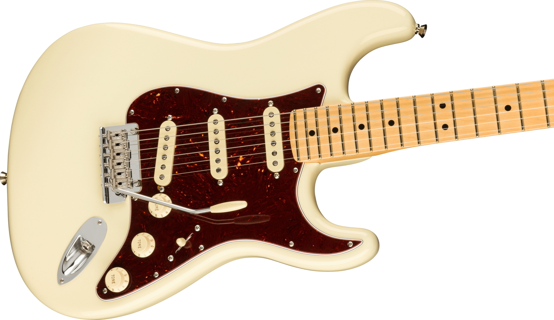 American Professional II Stratocaster Maple Fingerboard, Olympic White追加画像 American Professional II Stratocaster Maple Fingerboard, Olympic White追加画像