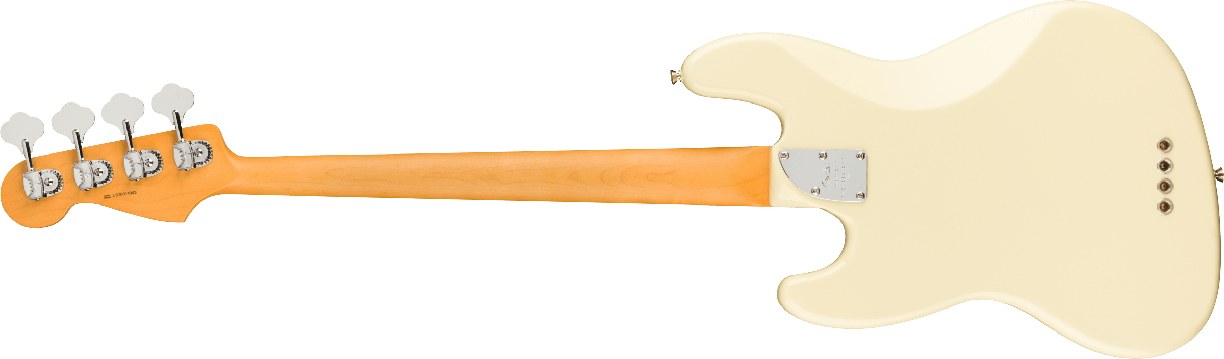American Professional II Jazz Bass Rosewood Fingerboard, Olympic White追加画像 American Professional II Jazz Bass Rosewood Fingerboard, Olympic White追加画像