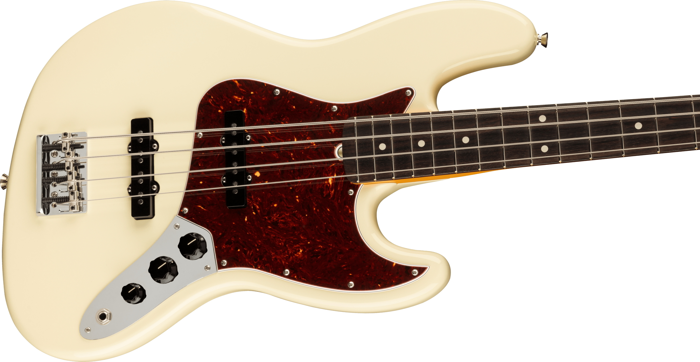 American Professional II Jazz Bass Rosewood Fingerboard, Olympic White追加画像 American Professional II Jazz Bass Rosewood Fingerboard, Olympic White追加画像