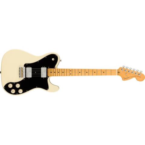 Fender-テレキャスターAmerican Professional II Telecaster Deluxe, Maple Fingerboard, Olympic White