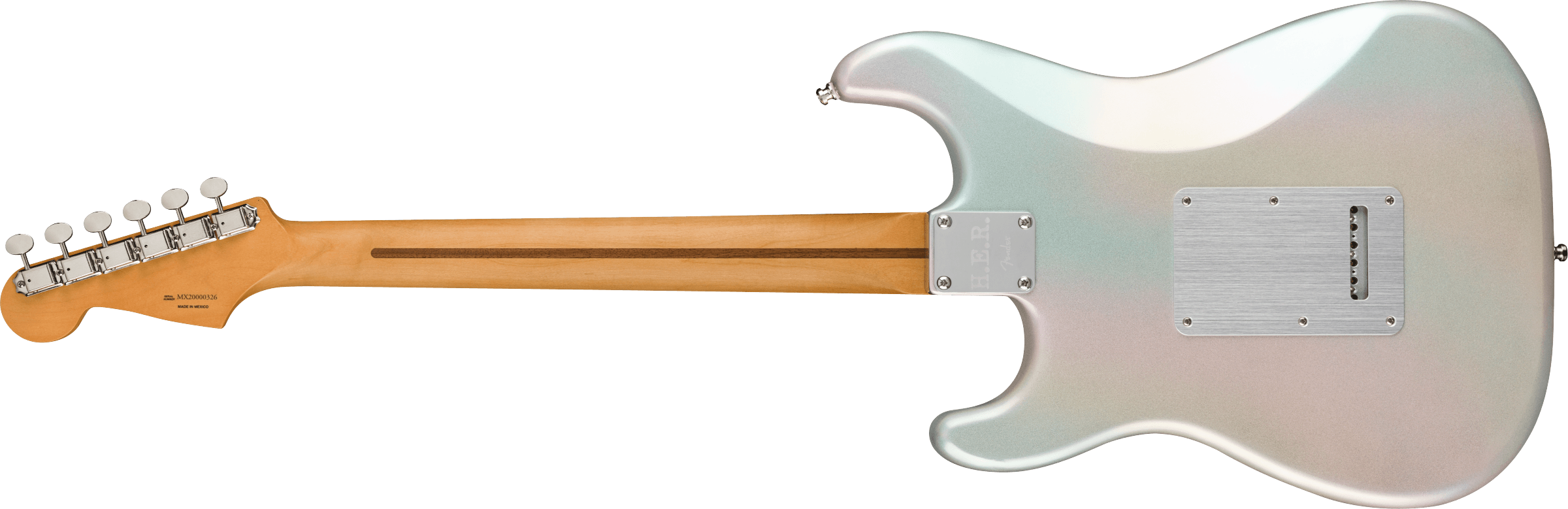 H.E.R. Stratocaster, Maple Fingerboard, Chrome Glow追加画像 H.E.R. Stratocaster, Maple Fingerboard, Chrome Glow追加画像