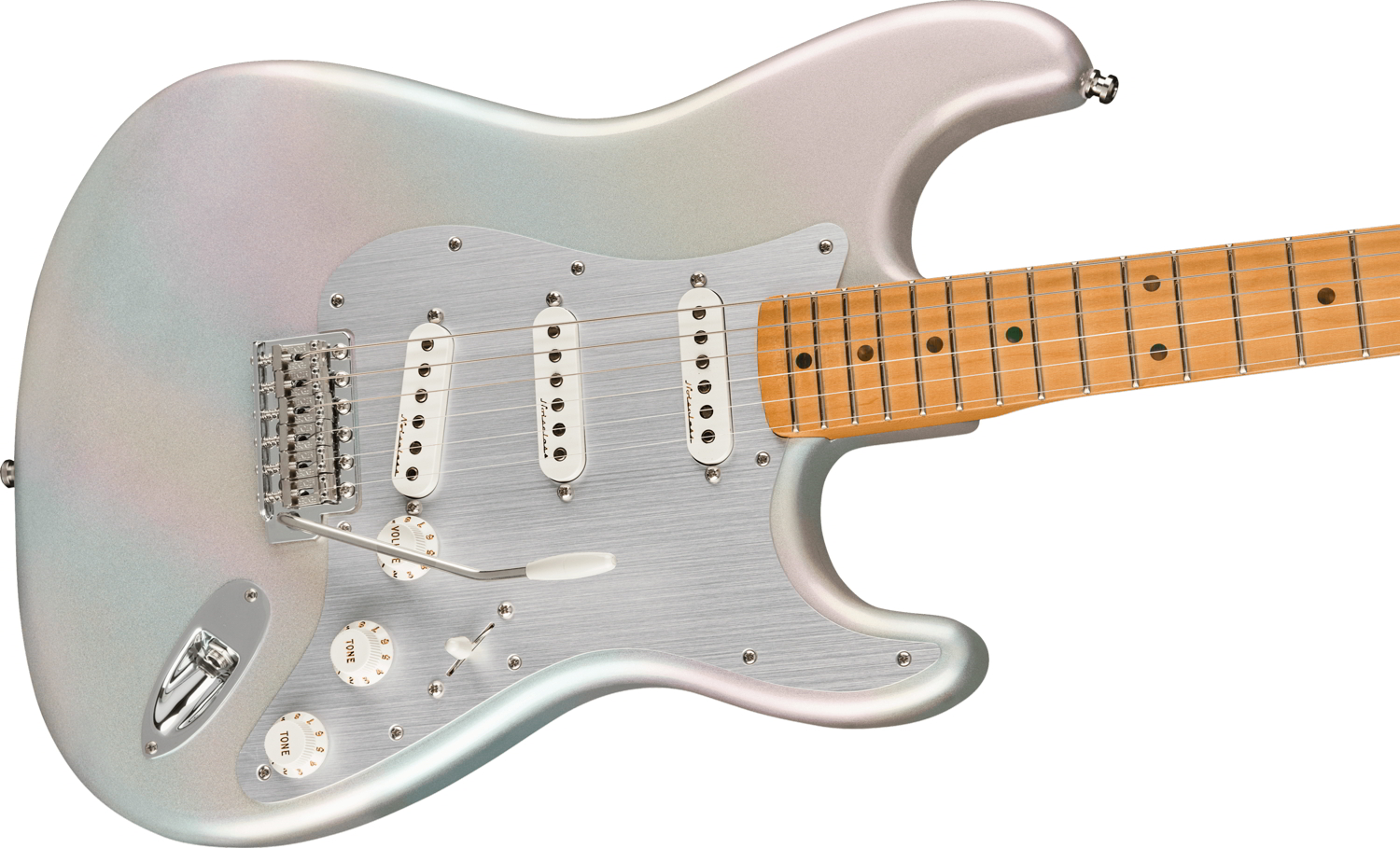H.E.R. Stratocaster, Maple Fingerboard, Chrome Glow追加画像