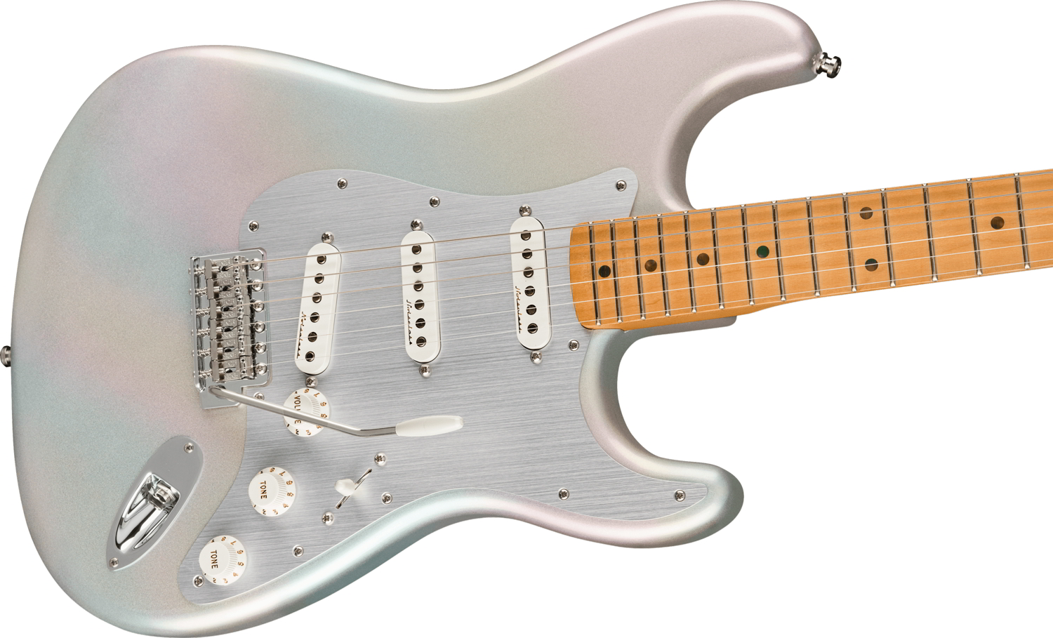 H.E.R. Stratocaster, Maple Fingerboard, Chrome Glow追加画像 H.E.R. Stratocaster, Maple Fingerboard, Chrome Glow追加画像