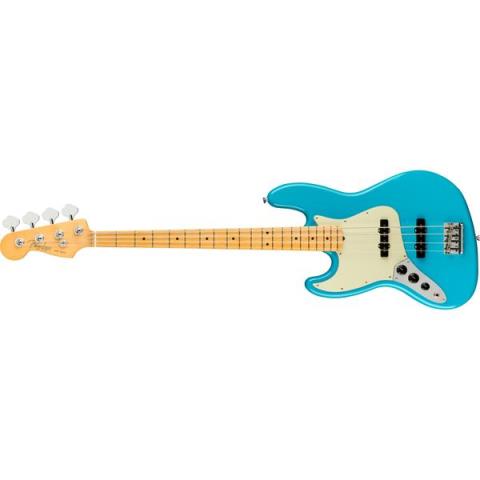 American Professional II Jazz Bass Left-Hand, Maple Fingerboard, Miami Blueサムネイル