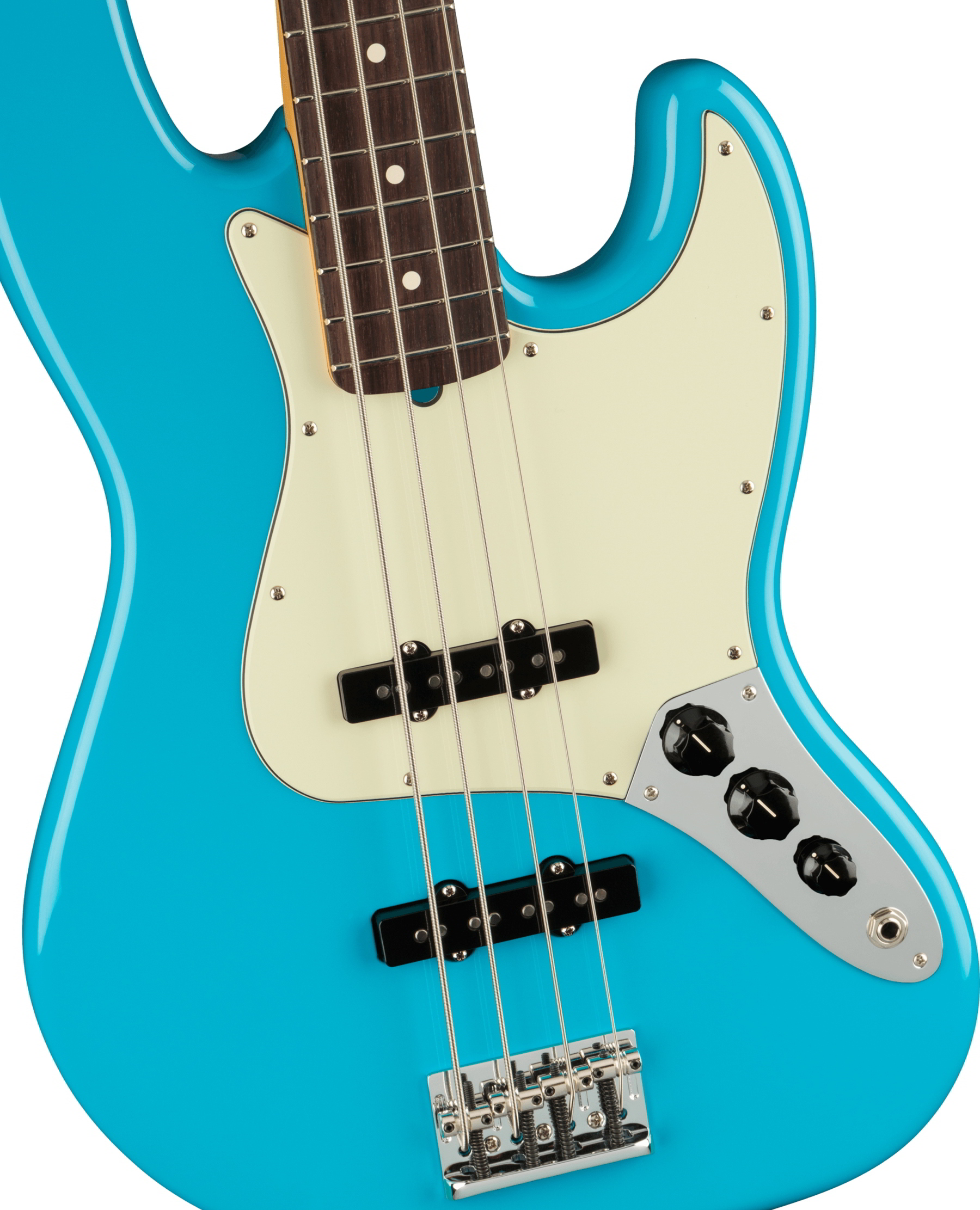American Professional II Jazz Bass Rosewood Fingerboard, Miami Blue追加画像 American Professional II Jazz Bass Rosewood Fingerboard, Miami Blue追加画像