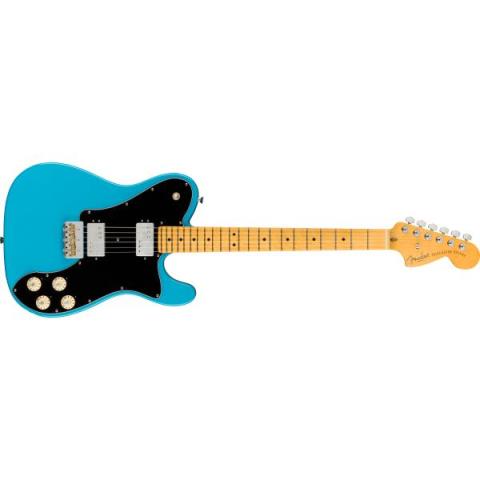Fender-テレキャスターAmerican Professional II Telecaster Deluxe, Maple Fingerboard, Miami Blue