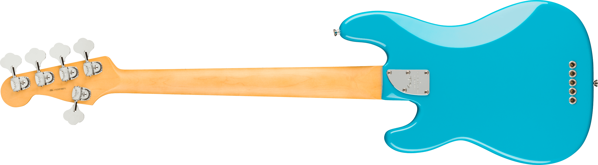 American Professional II Precision Bass V, Maple Fingerboard, Miami Blue追加画像 American Professional II Precision Bass V, Maple Fingerboard, Miami Blue追加画像