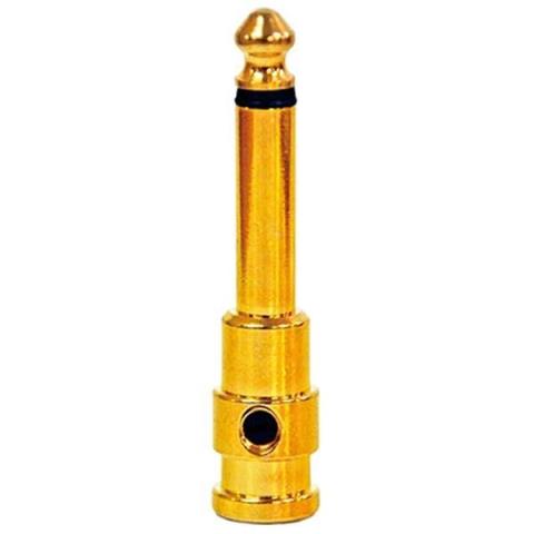 George L's-Patch Plugs155 STRAIGHT PLUG 1/4” GOLD