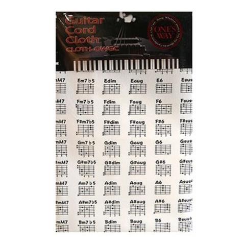 ONE'S WAY-ギタークロスGUITAR CORD CLOTH White