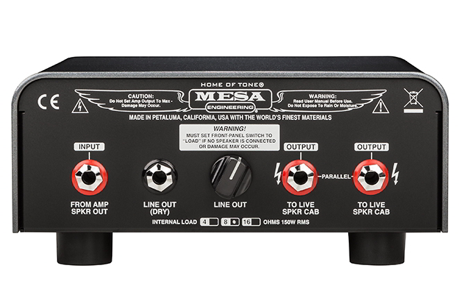 PowerHouse Reactive Load Attenuator 4Ω背面画像 PowerHouse Reactive Load Attenuator 4Ω背面画像