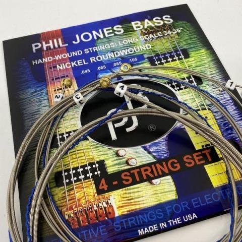 PHIL JONES BASS (PJB)-4弦エレキベース弦　
PJO-ST4 PJBベース弦 4弦  045-105