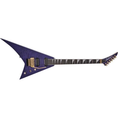 Jackson-Pro Series Rhoads RR24Q, Ebony Fingerboard, Transparent Purple