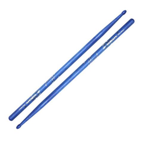 Zildjian-ドラムスティックZ5ABU  5A Wood - Blue Drumstick