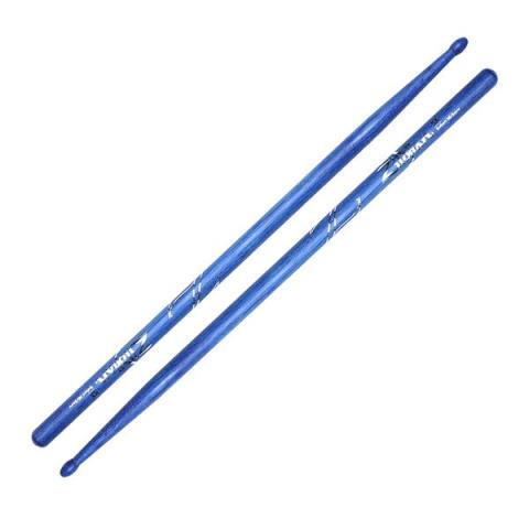 Zildjian-ドラムスティックZ5ABU  5A Wood - Blue Drumstick