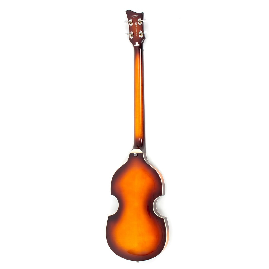 HI-BB-PE-SB Violin Bass Ignition Pro Edition Antique Brown Sunburst背面画像 HI-BB-PE-SB Violin Bass Ignition Pro Edition Antique Brown Sunburst背面画像