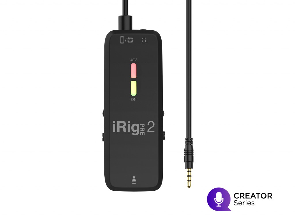 iRig Pre 2パネル画像 iRig Pre 2パネル画像