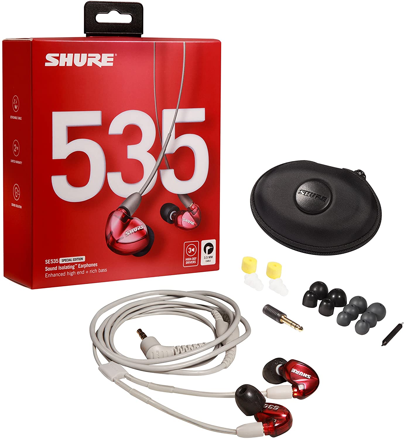 SHURE SEシリーズ イヤホン/ストレートケーブルSE535LTD-A Special Edition新品在庫状況をご確認ください