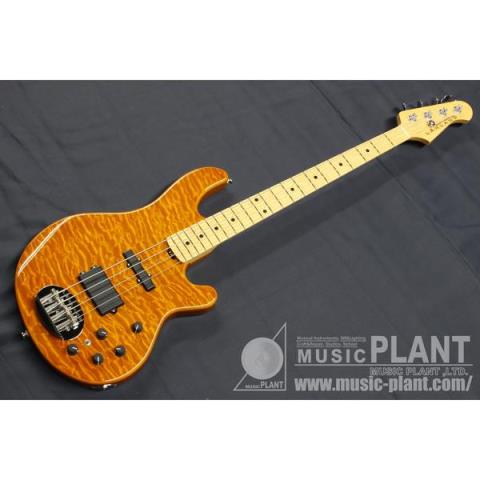 LAKLAND-エレキベースSL44-94 Deluxe Amber Translucent / Maple FB