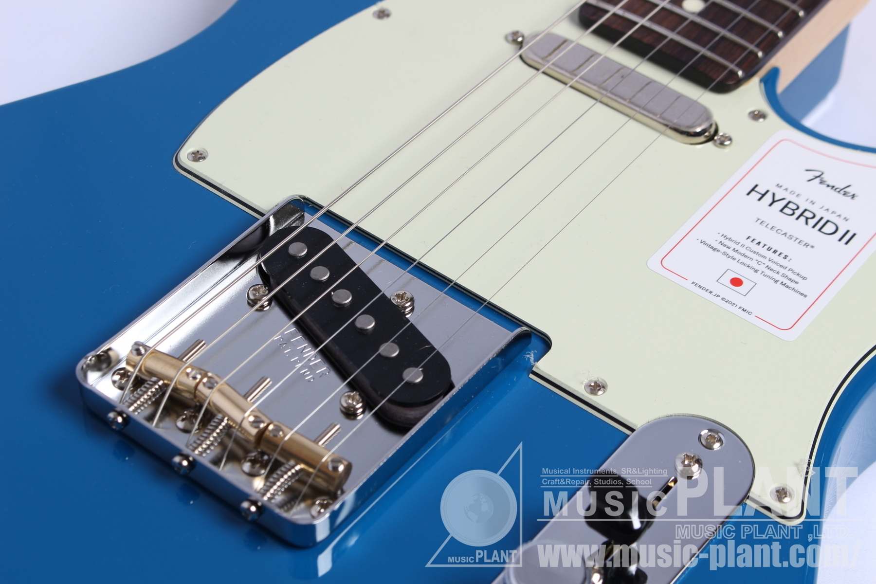 Made in Japan Hybrid Telecaster, Rosewood Fingerboard, Forest Blue追加画像 Made in Japan Hybrid Telecaster, Rosewood Fingerboard, Forest Blue追加画像