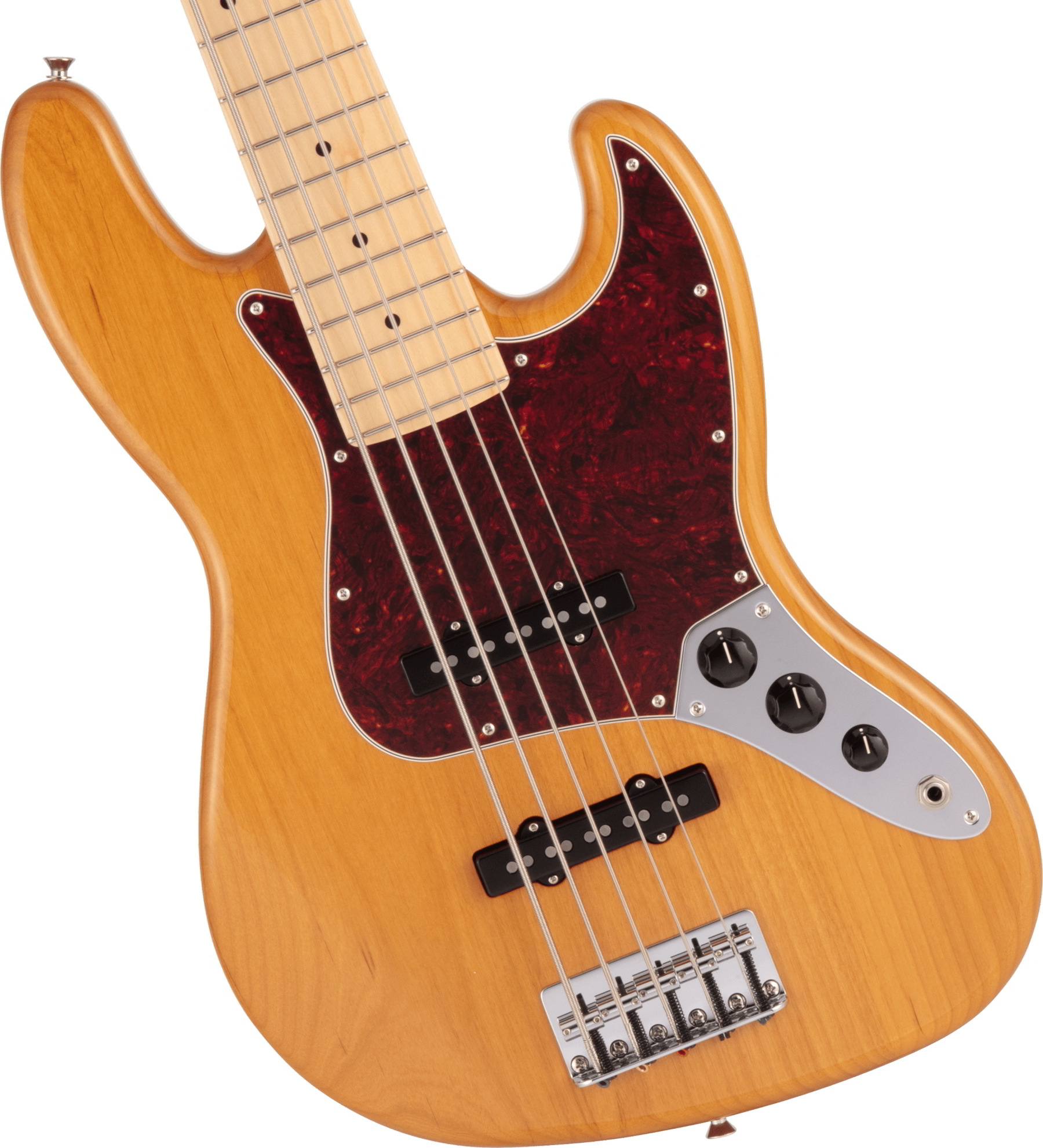Made in Japan Hybrid Jazz Bass V, Maple Fingerboard, Vintage Natural追加画像 Made in Japan Hybrid Jazz Bass V, Maple Fingerboard, Vintage Natural追加画像