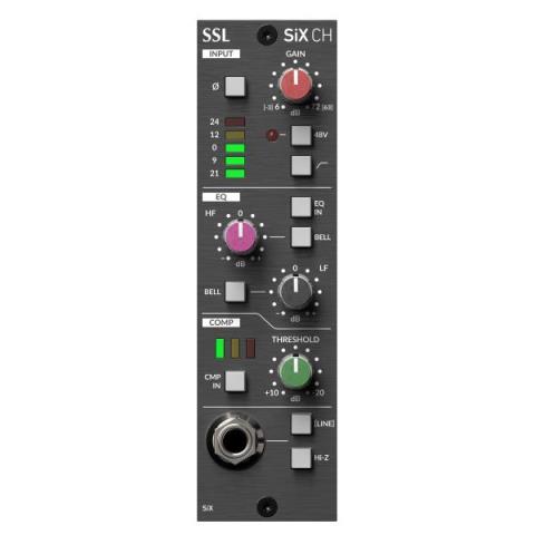 Solid State Logic (SSL)

SiX Channel Strip