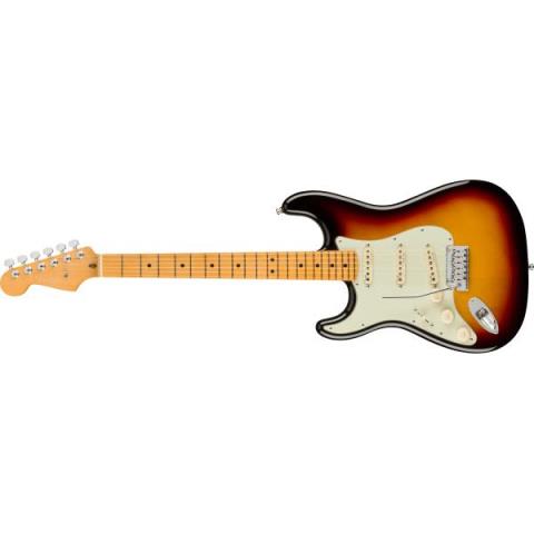 Fender-ストラトキャスターAmerican Ultra Stratocaster Left-Hand, Maple Fingerboard, Ultraburst