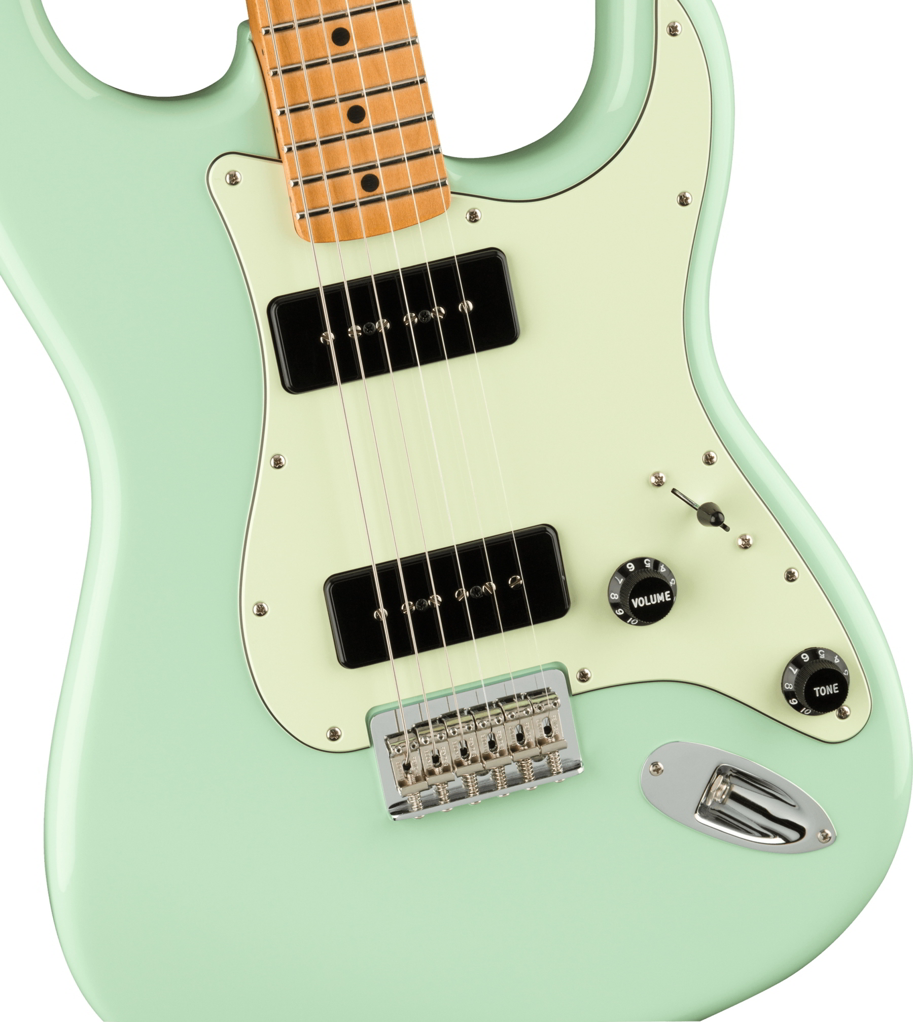 Noventa Stratocaster, Maple Fingerboard, Surf Green追加画像 Noventa Stratocaster, Maple Fingerboard, Surf Green追加画像