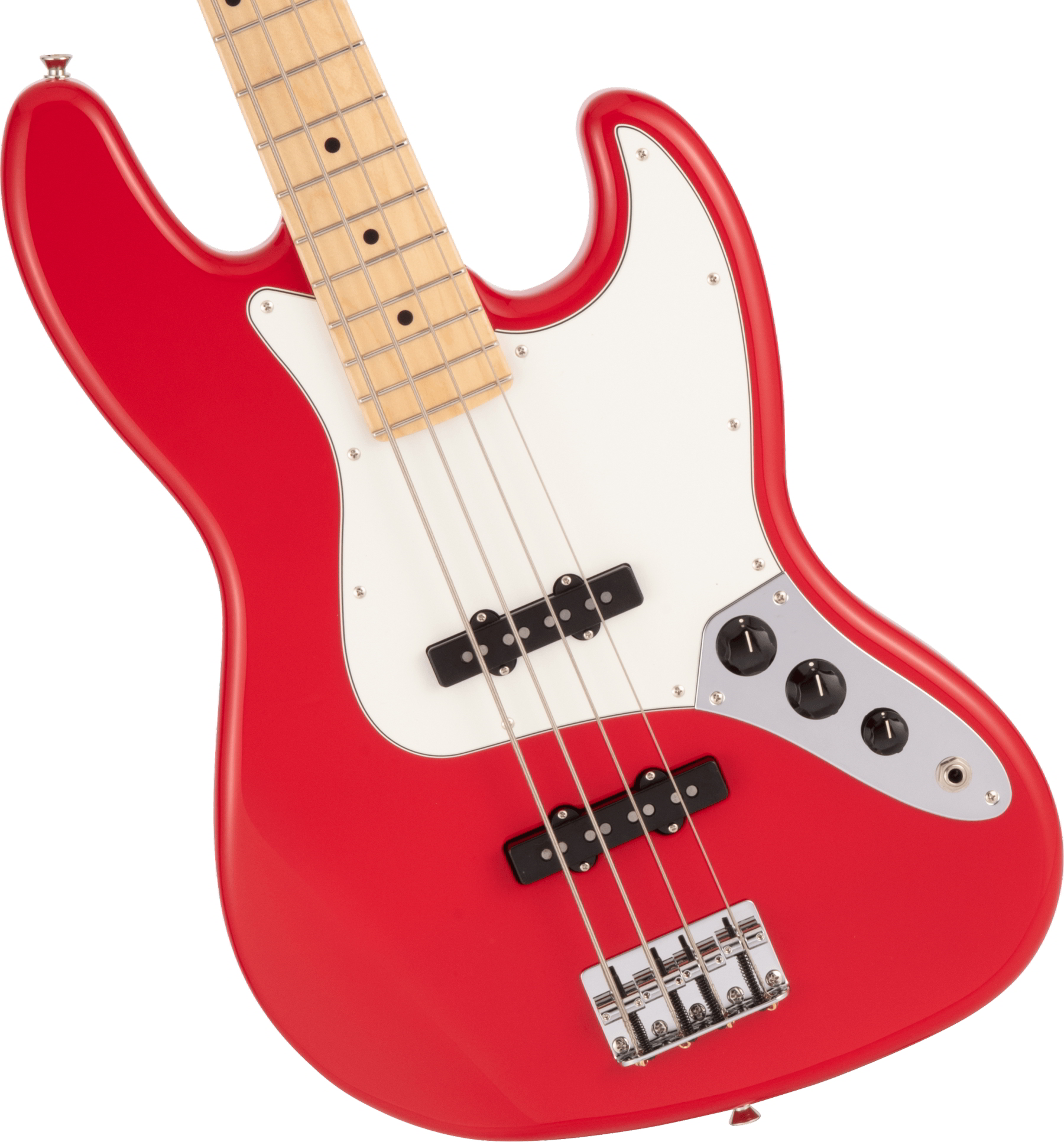 Made in Japan Hybrid II Jazz Bass, Maple Fingerboard, Modena Red追加画像 Made in Japan Hybrid II Jazz Bass, Maple Fingerboard, Modena Red追加画像