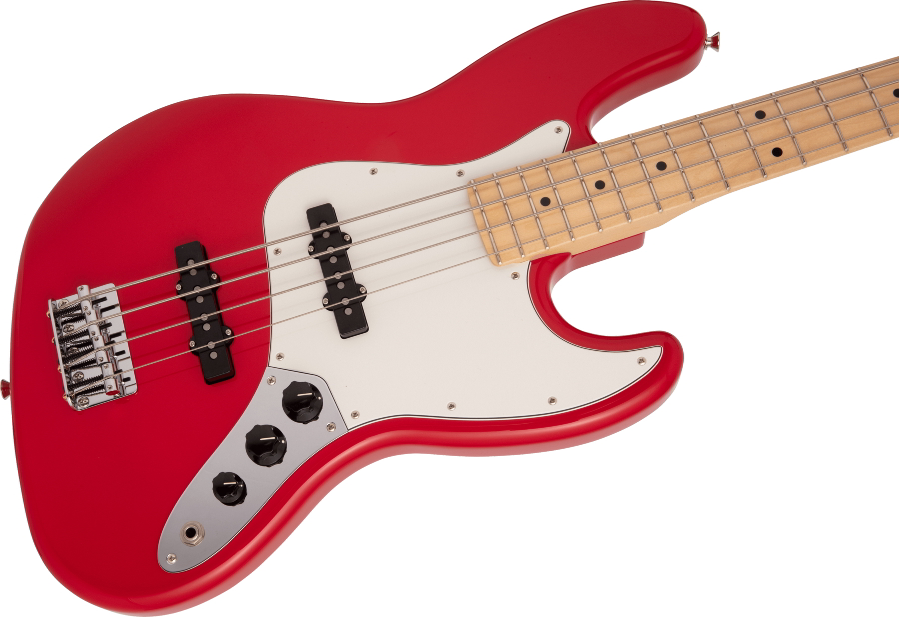Made in Japan Hybrid II Jazz Bass, Maple Fingerboard, Modena Red追加画像 Made in Japan Hybrid II Jazz Bass, Maple Fingerboard, Modena Red追加画像