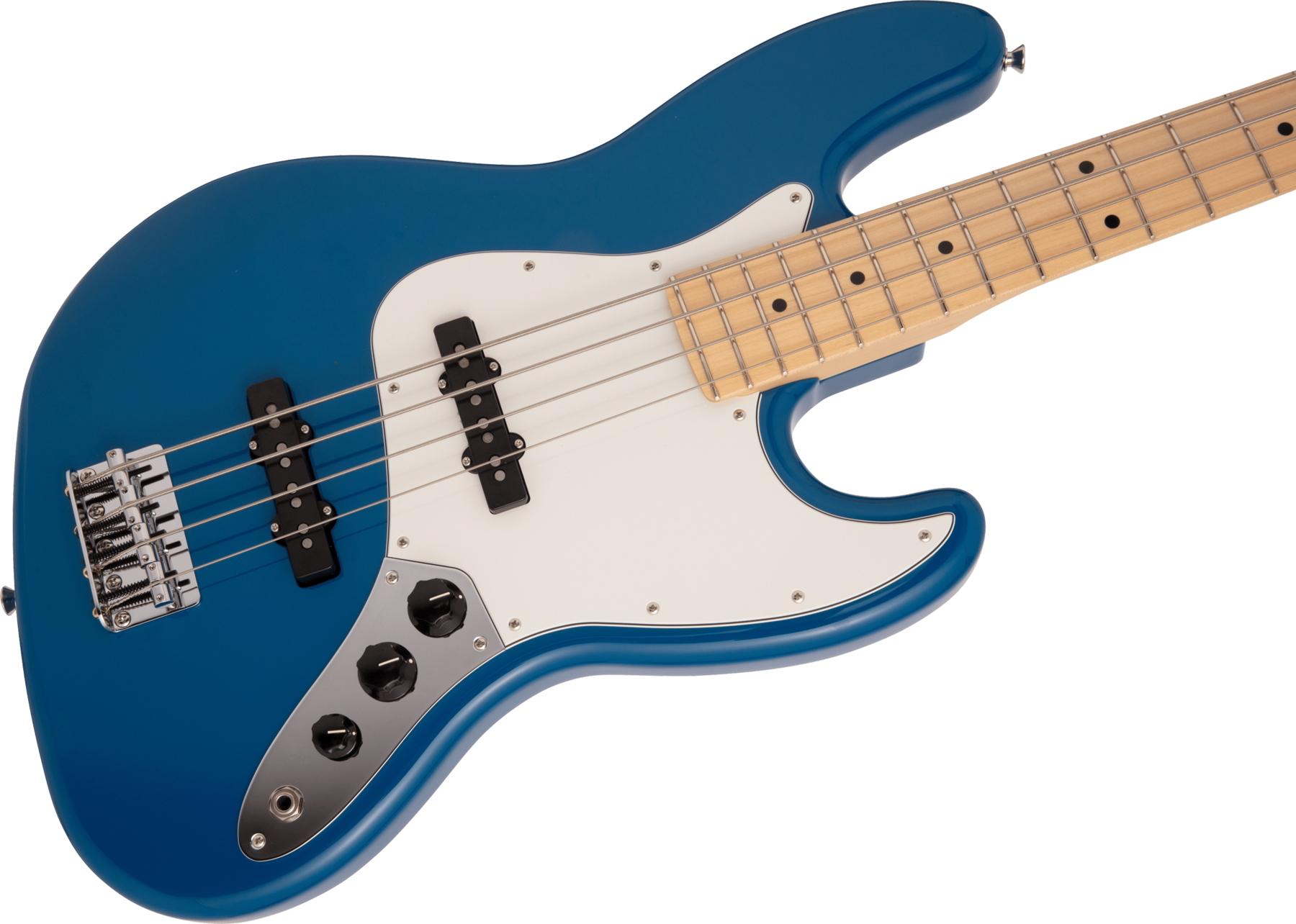 Made in Japan Hybrid II Jazz Bass, Maple Fingerboard, Forest Blue追加画像 Made in Japan Hybrid II Jazz Bass, Maple Fingerboard, Forest Blue追加画像