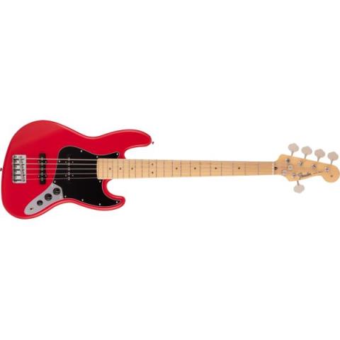 Fender-5弦ジャズベースMade in Japan Hybrid II Jazz Bass V, Maple Fingerboard, Modena Red