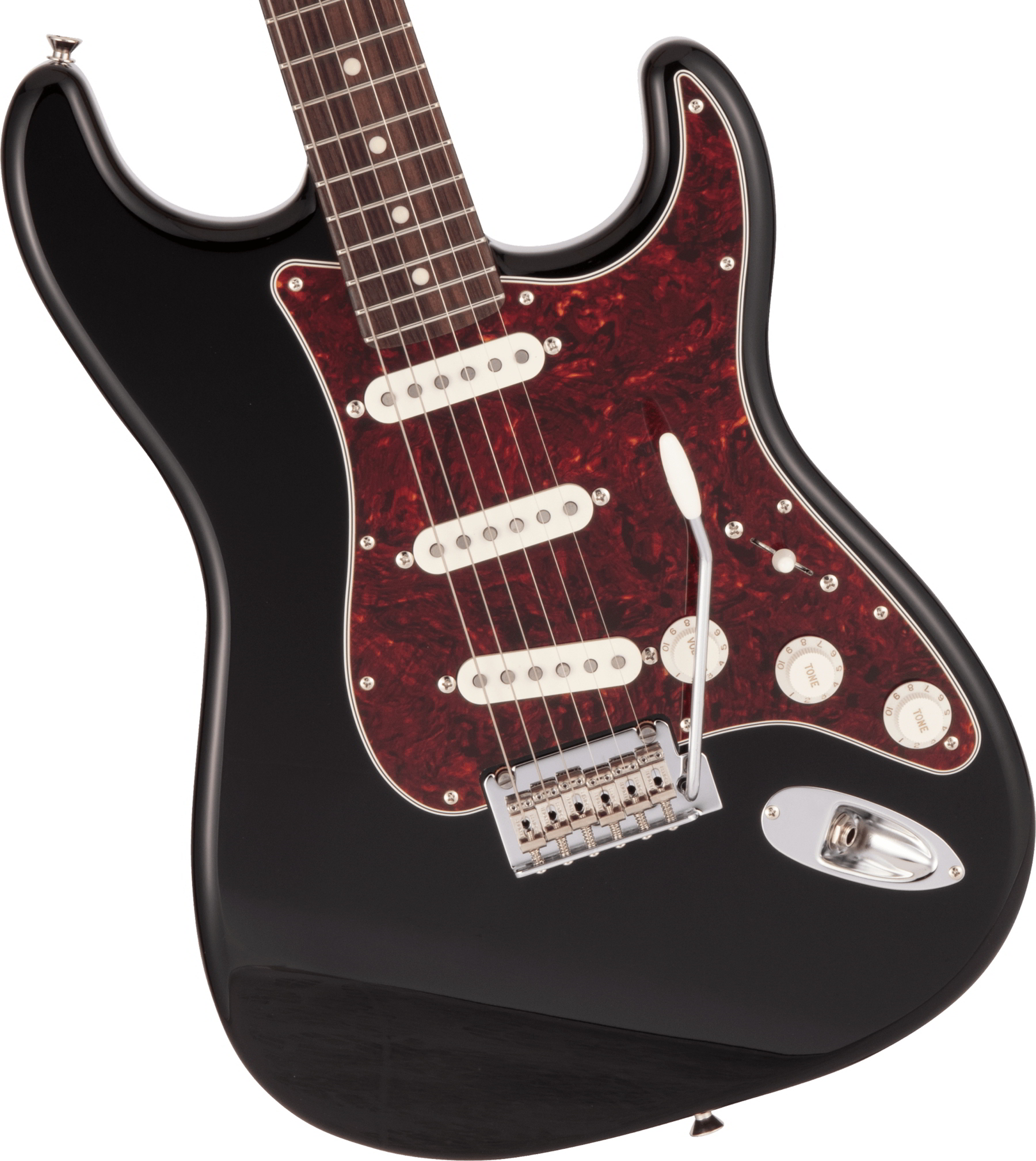 Made in Japan Hybrid II Stratocaster, Rosewood Fingerboard, Black追加画像 Made in Japan Hybrid II Stratocaster, Rosewood Fingerboard, Black追加画像
