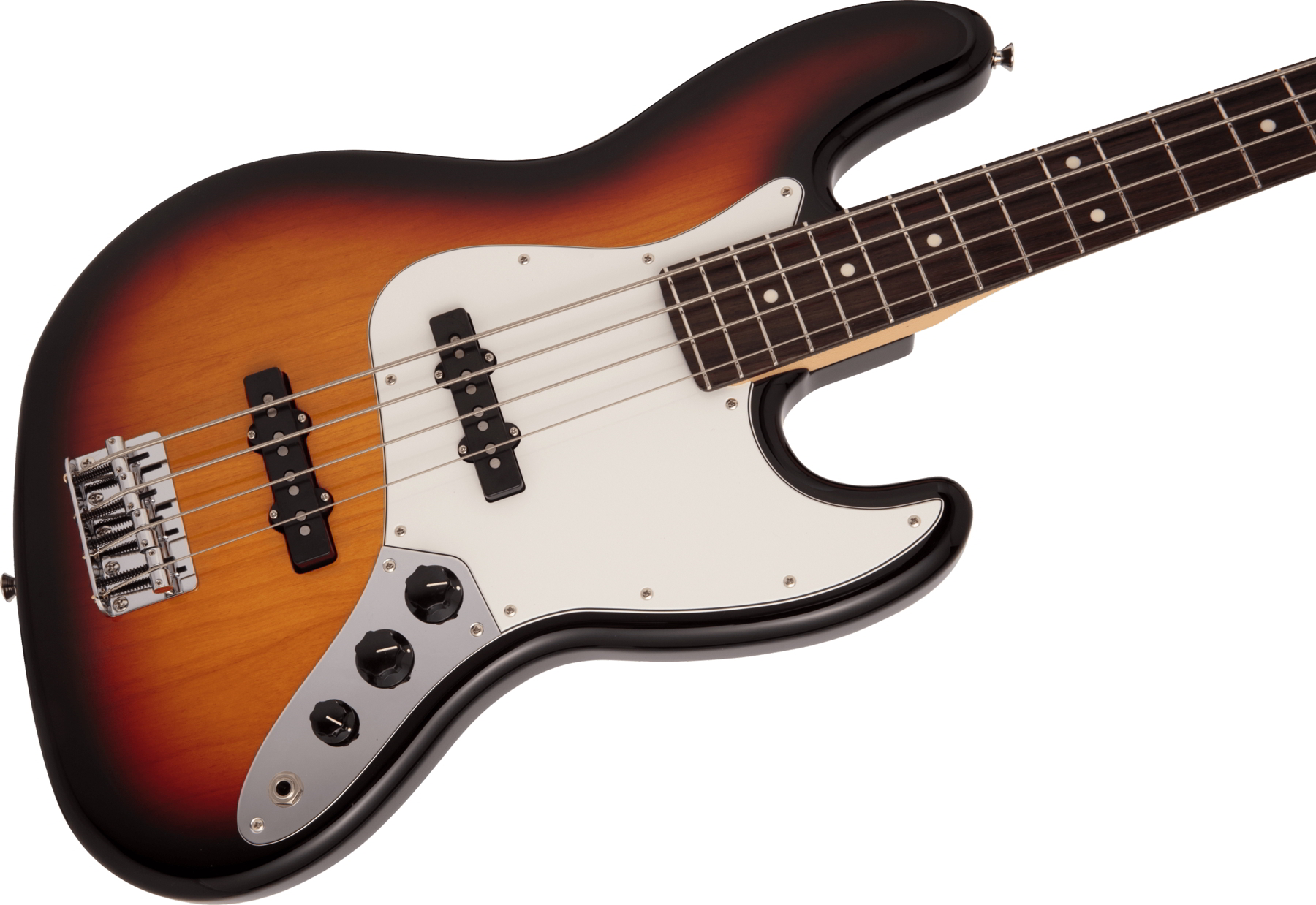 Made in Japan Hybrid II Jazz Bass, Rosewood Fingerboard, 3-Color Sunburst追加画像