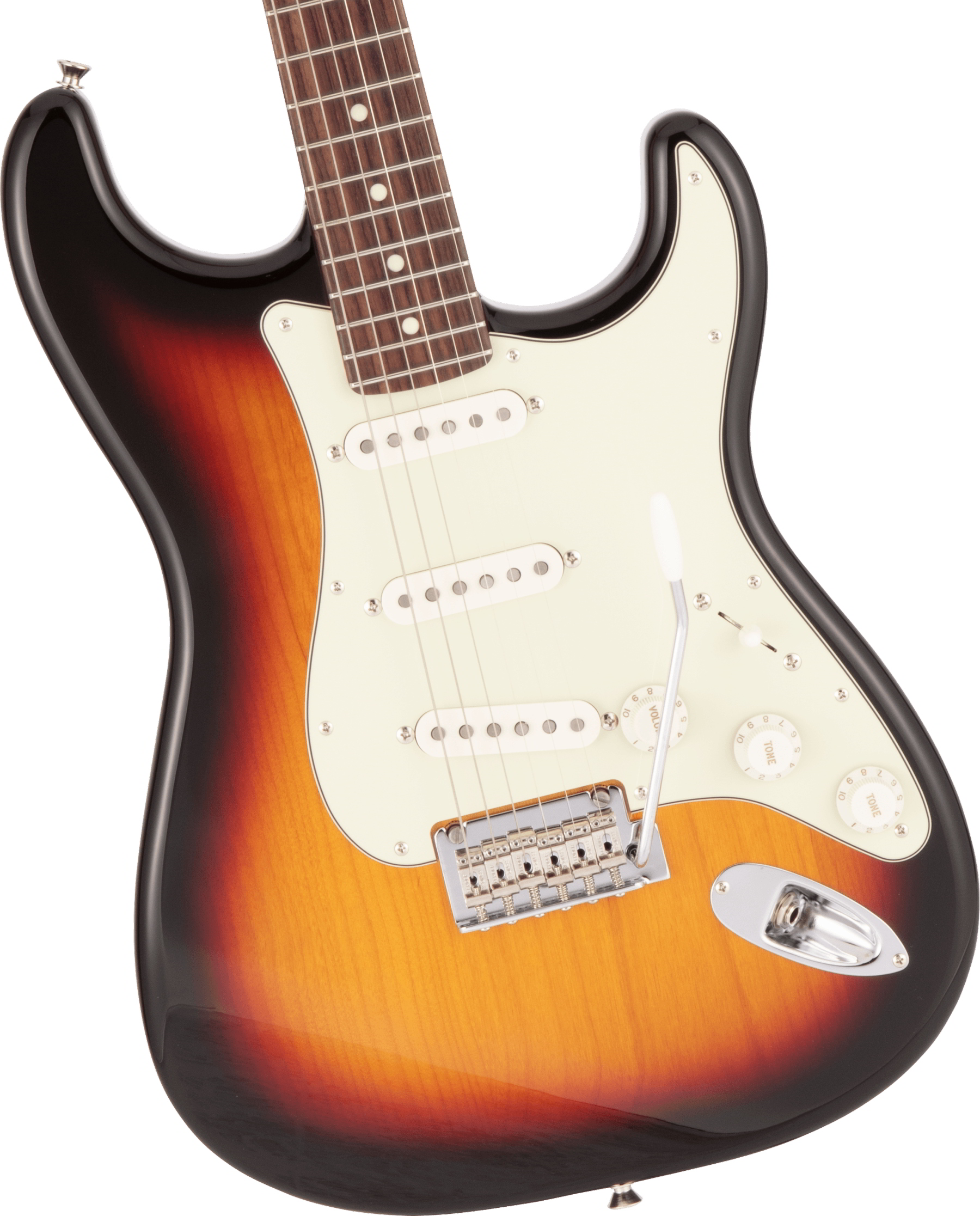 Made in Japan Hybrid II Stratocaster, Rosewood Fingerboard, 3-Color Sunburst追加画像