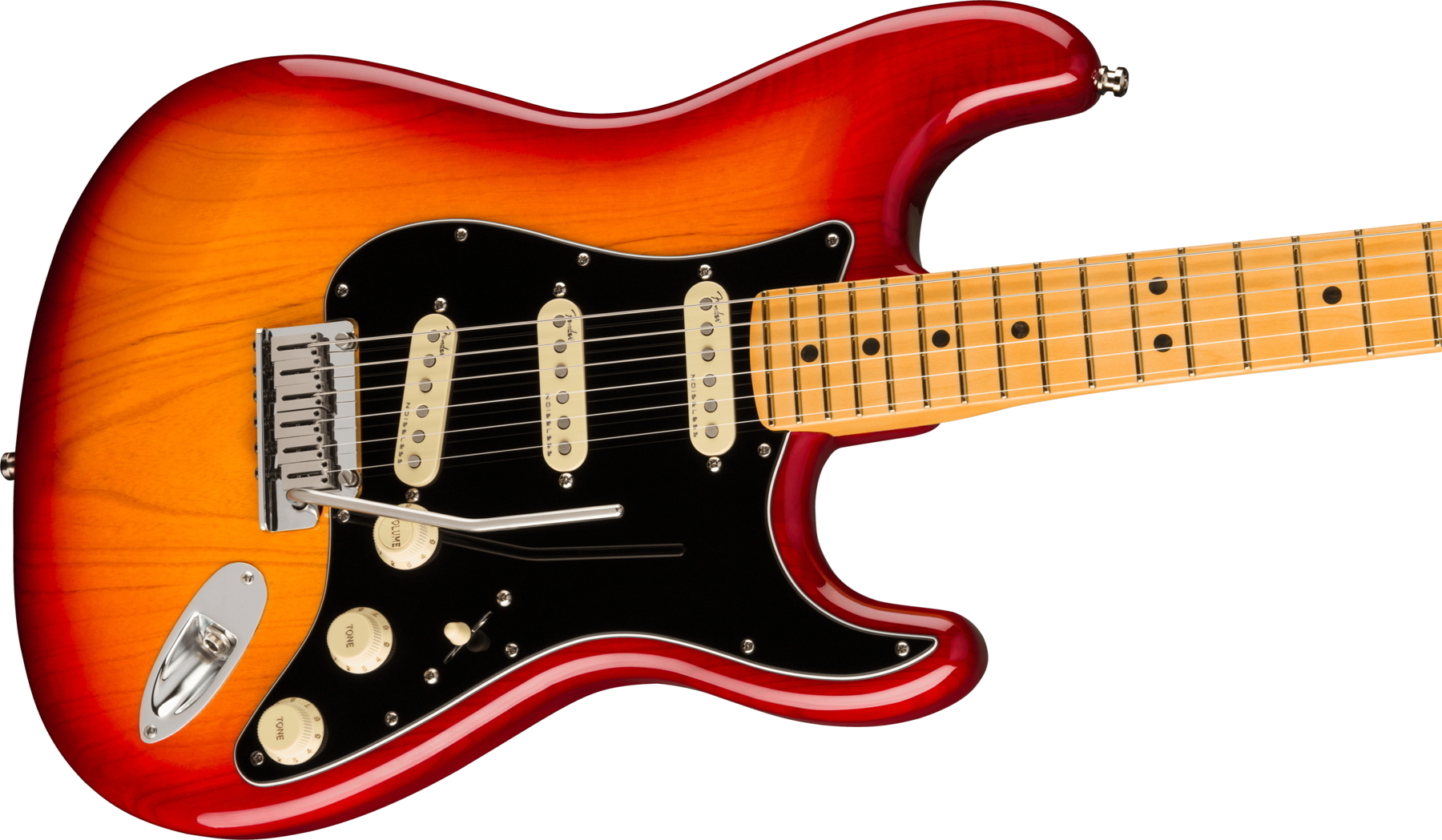 Ultra Luxe Stratocaster, Maple Fingerboard, Plasma Red Burst追加画像 Ultra Luxe Stratocaster, Maple Fingerboard, Plasma Red Burst追加画像