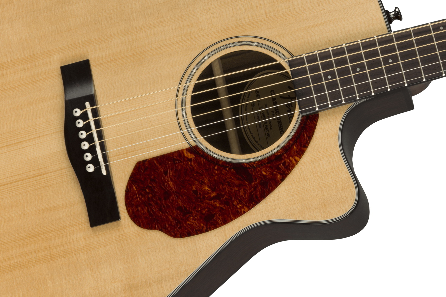 CC-140SCE Concert, Walnut Fingerboard, Natural w/case追加画像 CC-140SCE Concert, Walnut Fingerboard, Natural w/case追加画像