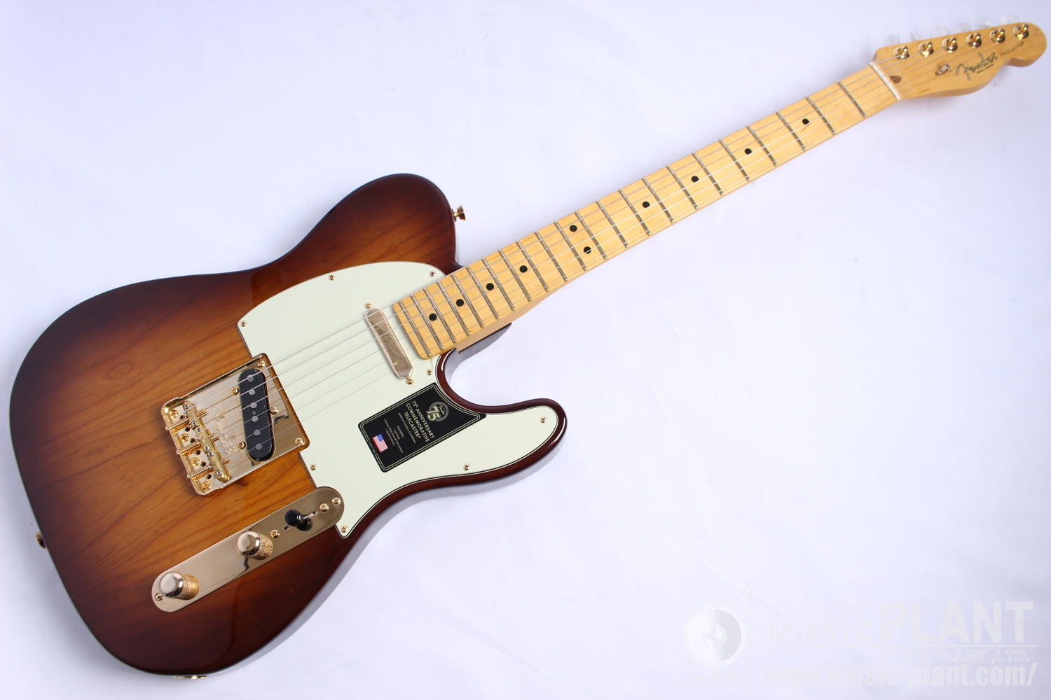 Fender 75th Anniversary Commemorativeシリーズ テレキャスター75th Anniversary  Commemorative Telecaster, Maple Fingerboard, 2-Color Bourbon  Burst新品()売却済みです。あしからずご了承ください。