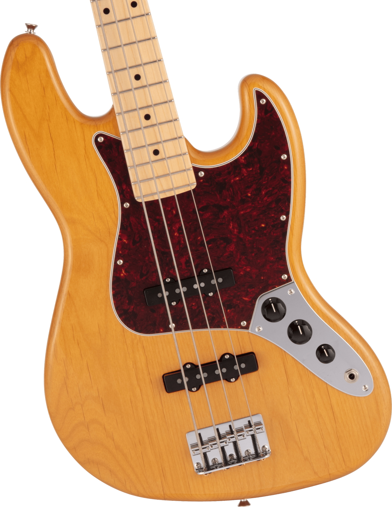 Made in Japan Hybrid II Jazz Bass, Maple Fingerboard, Vintage Natural追加画像 Made in Japan Hybrid II Jazz Bass, Maple Fingerboard, Vintage Natural追加画像