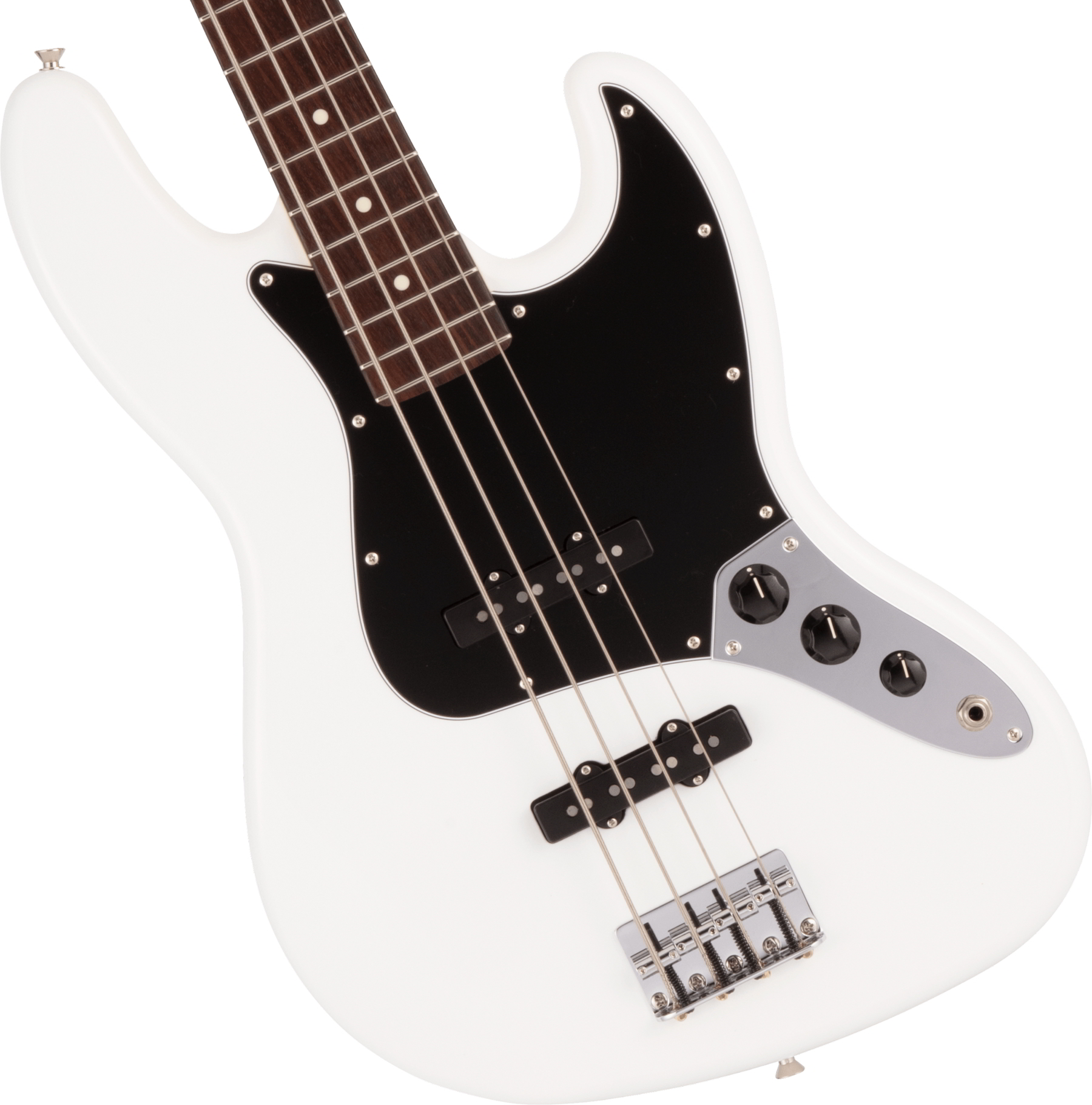 Made in Japan Hybrid II Jazz Bass, Rosewood Fingerboard, Arctic White追加画像 Made in Japan Hybrid II Jazz Bass, Rosewood Fingerboard, Arctic White追加画像