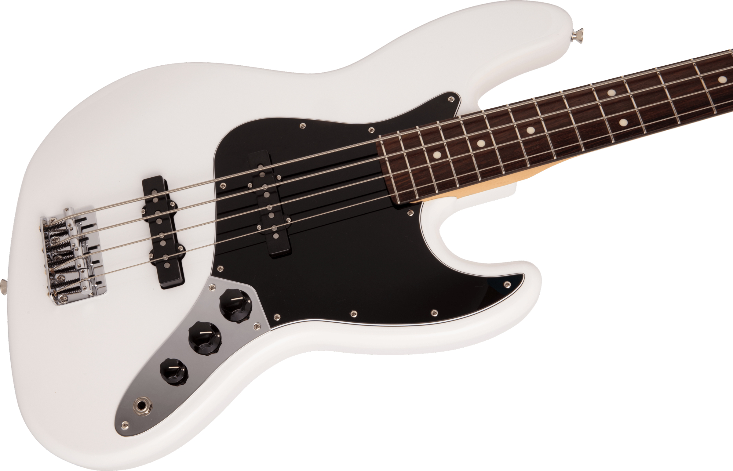 Made in Japan Hybrid II Jazz Bass, Rosewood Fingerboard, Arctic White追加画像 Made in Japan Hybrid II Jazz Bass, Rosewood Fingerboard, Arctic White追加画像