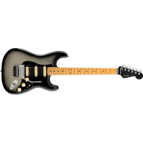 Fender-ストラトキャスターUltra Luxe Stratocaster Floyd Rose HSS, Maple Fingerboard, Silverburst