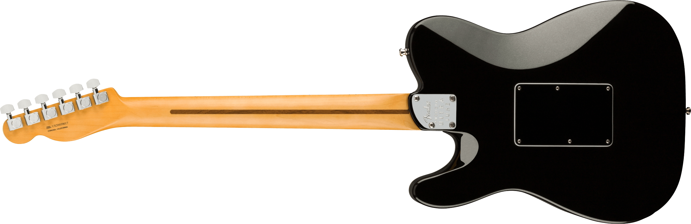American Ultra Luxe Telecaster® Floyd Rose® HH, Maple Fingerboard, Mystic Black追加画像 American Ultra Luxe Telecaster® Floyd Rose® HH, Maple Fingerboard, Mystic Black追加画像