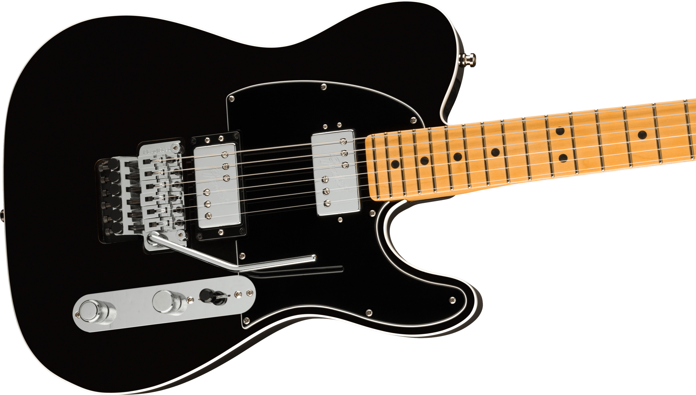 American Ultra Luxe Telecaster® Floyd Rose® HH, Maple Fingerboard, Mystic Black追加画像 American Ultra Luxe Telecaster® Floyd Rose® HH, Maple Fingerboard, Mystic Black追加画像